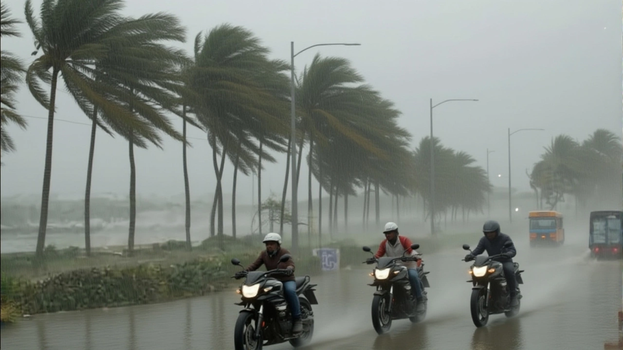 Cyclone Montha Hits Andhra Coast as Severe Storm Makes Landfall