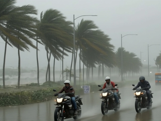Cyclone Montha Hits Andhra Coast as Severe Storm Makes Landfall