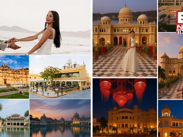 Netra Mantena & Vamsi Gadiraju’s Udaipur Wedding Draws Global Stars, Echoes Ambani Extravaganza